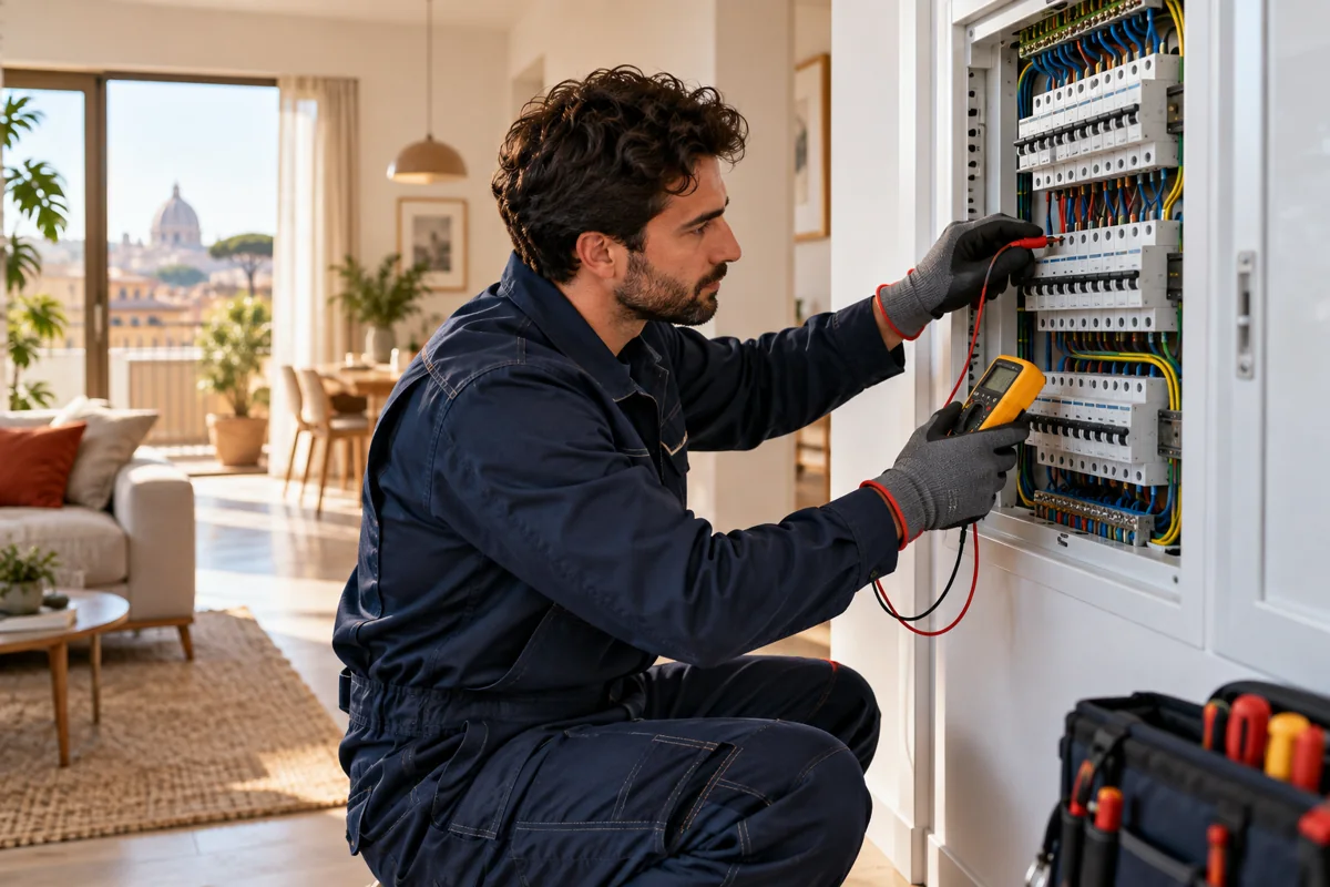 Ricerca guasti elettrici a Roma
