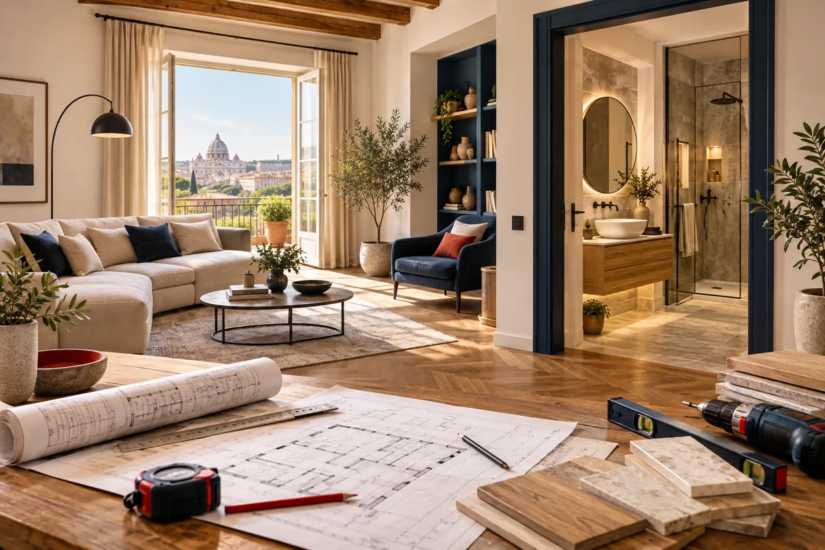 Ristrutturazione bagno a Roma
